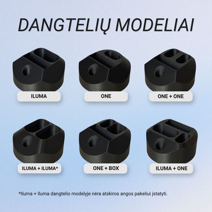 Kaitinamojo tabako įrenginio peleninė / laikiklis